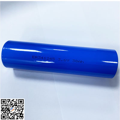 প্রাথমিক লিথিয়াম ব্যাটারি 3.6V ER341245 38Ah LiSOCl2 নিরাপত্তা সিস্টেমের জন্য ব্যাটারি