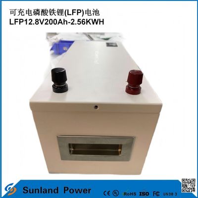 12V 200AH LiFePO4 ব্যাটারি UN38.3 MSDS UL1642 সার্টিফিকেট সহ ক্রমাগত লোড 100A এলসিডি ডিসপ্লে