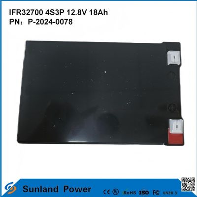 IFR32700 4S3P 12.8V 18Ah জন্য সৌর বন্যা আলো উচ্চ উজ্জ্বল LEDS বাগান সৌর আলো লাইফপো 4 ব্যাটারি