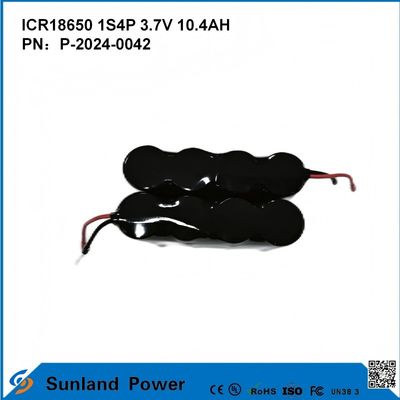 ICR 18650 1S4P Battery For A Versatile, High-Capacity Lithium Battery Solution, একাধিক ডিভাইসের জন্য দীর্ঘ ব্যাটারি জীবনের প্রয়োজনীয়তা পূরণ করে, নিম্ন-শক্তির চিকিৎসা ডিভাইসের জন্য নির্ভরযোগ্য শক্তি সরবরাহ করে।