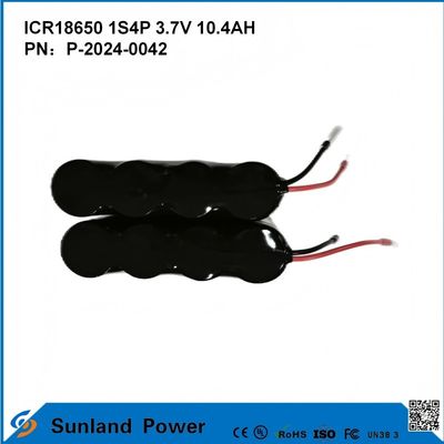 ICR 18650 1S4P Battery For A Versatile, High-Capacity Lithium Battery Solution, একাধিক ডিভাইসের জন্য দীর্ঘ ব্যাটারি জীবনের প্রয়োজনীয়তা পূরণ করে, নিম্ন-শক্তির চিকিৎসা ডিভাইসের জন্য নির্ভরযোগ্য শক্তি সরবরাহ করে।