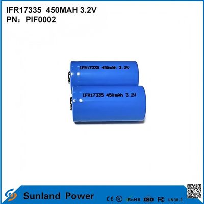 IFR17335 ব্যাটারি 3.2V 450mah বিভিন্ন ডিভাইস এবং দৃশ্যকল্পের জন্য উপযুক্ত, যার মধ্যে রয়েছেঃ ডিজিটাল পণ্য আলোকসজ্জা সরঞ্জাম বৈদ্যুতিক সরঞ্জাম ছোট যন্ত্রপাতি শক্তি সঞ্চয় সিস্টেম
