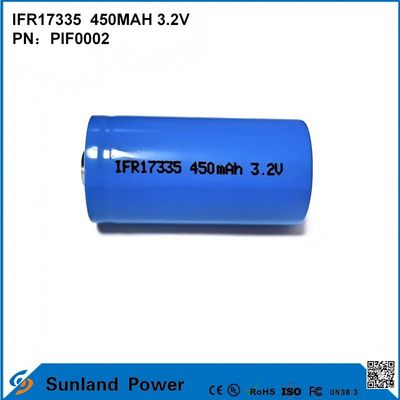 IFR17335 ব্যাটারি 3.2V 450mah বিভিন্ন ডিভাইস এবং দৃশ্যের জন্য, যার মধ্যে রয়েছে ডিজিটাল পণ্য, আলোক সরঞ্জাম, বৈদ্যুতিক সরঞ্জাম, ছোট সরঞ্জাম, শক্তি সঞ্চয় ব্যবস্থা