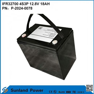 IFR32700 4S3P 12.8V 18Ah জন্য সৌর বন্যা আলো উচ্চ উজ্জ্বল LEDS বাগান সৌর আলো লাইফপো 4 ব্যাটারি