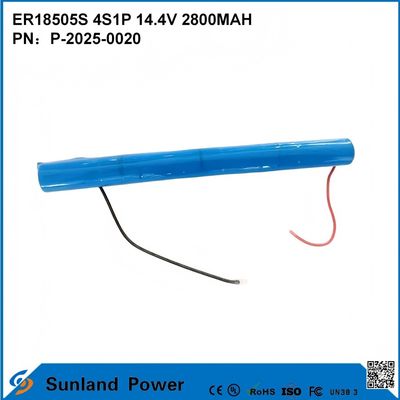 ER18505S 4S1P 14.4V 2800MAH উচ্চ তাপমাত্রা প্রতিরোধী, উচ্চ ক্ষমতা ব্যাটারি