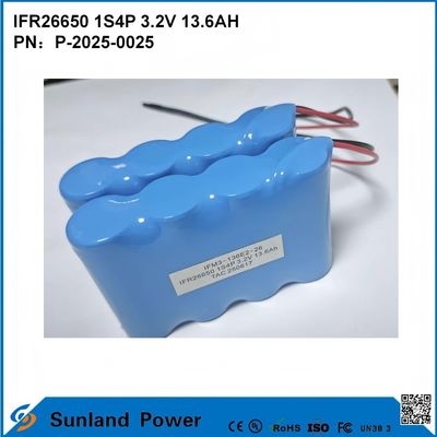 কারখানাটি IFR26650 1S4P 3.2V 13.6Ah ব্যাটারি উত্পাদন করে যা বাড়ি এবং বাণিজ্যিক মোবাইল শক্তি সঞ্চয়, উচ্চ-শক্তি পাওয়ার সরঞ্জাম ড্রিলস সাগ এবং কোণ গ্রাইন্ডারগুলির জন্য উপযুক্ত বহনযোগ্য মেডিকেল