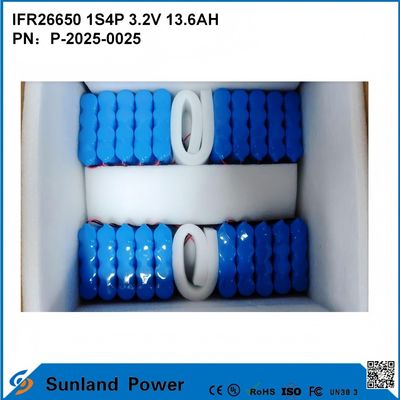 কারখানাটি IFR26650 1S4P 3.2V 13.6Ah ব্যাটারি উত্পাদন করে যা বাড়ি এবং বাণিজ্যিক মোবাইল শক্তি সঞ্চয়, উচ্চ-শক্তি পাওয়ার সরঞ্জাম ড্রিলস সাগ এবং কোণ গ্রাইন্ডারগুলির জন্য উপযুক্ত বহনযোগ্য মেডিকেল