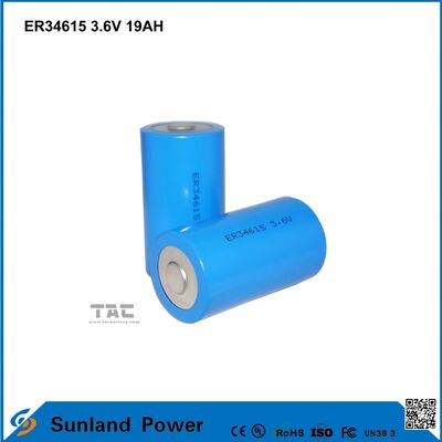 ER34615 3.6V 19AH ব্যাটারি স্মার্ট ইলেক্ট্রিসিটি মিটারে ব্যবহৃত হয় জল মিটার গ্যাস মিটার হিট মিটার মেমরি ব্যাকআপ পাওয়ার সাপ্লাই রেডিও অ্যালার্ম অটোমোট