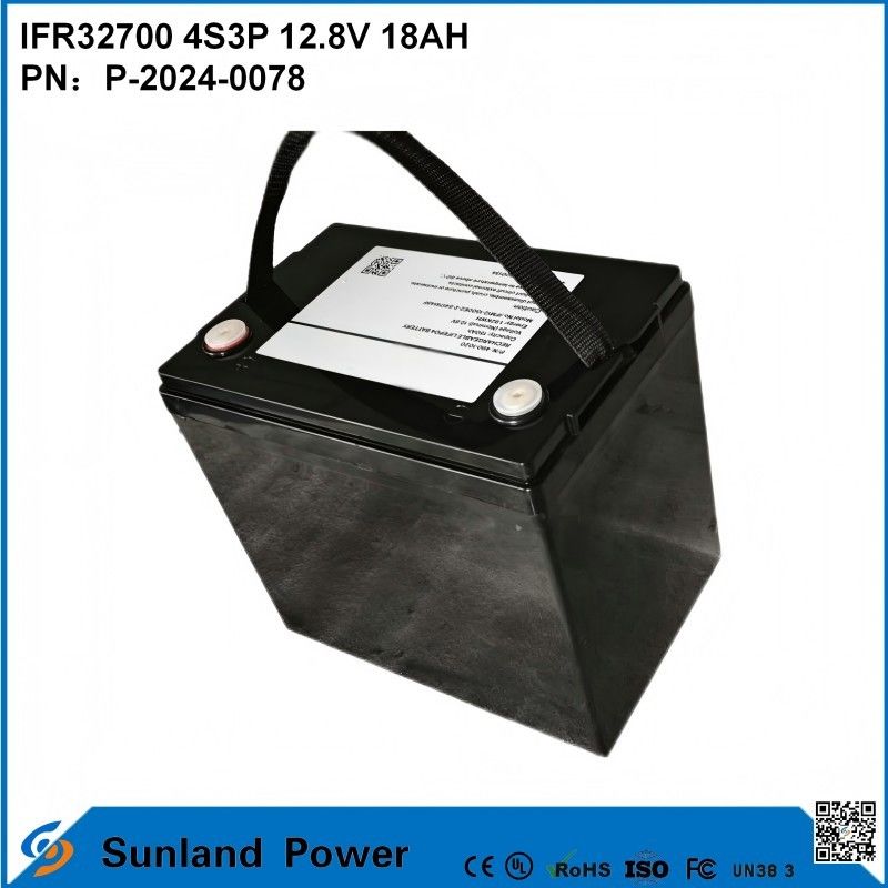 IFR32700 4S3P 12.8V 18Ah জন্য সৌর বন্যা আলো উচ্চ উজ্জ্বল LEDS বাগান সৌর আলো লাইফপো 4 ব্যাটারি