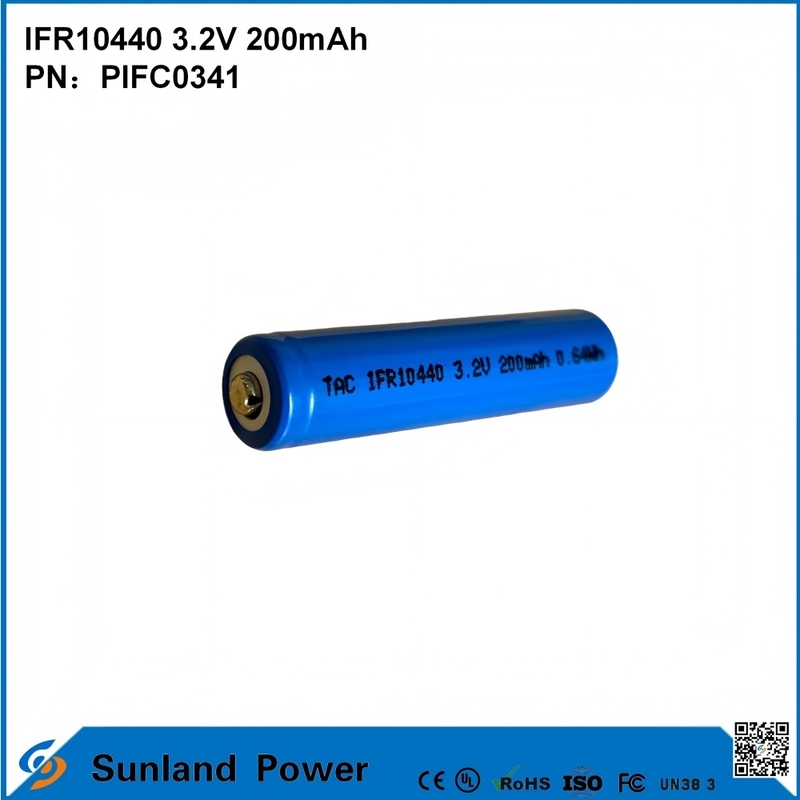 IFR10440 3.2V 200mah জিপিএসের জন্য ব্যবহৃত রাস্তা স্টডস খেলনা খনির আলো সৌর রাস্তার আলো বেতার যোগাযোগ ডিভাইস পাওয়ার টুলস অডিওভিজুয়াল সরঞ্জাম স্মার্ট মিটার নিরাপত্তা সিস্টেম জরুরী আলো