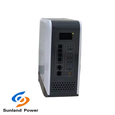 এসি আউটপুট এবং চাকার সাথে বাড়ির জন্য 2000W পাওয়ার স্টেশন 5324WH লিথিয়াম ব্যাটারি