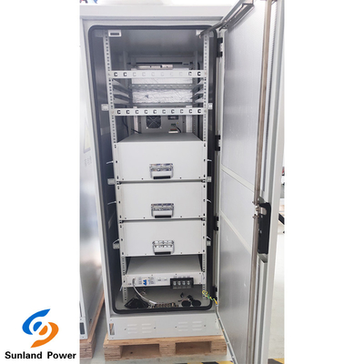 ক্যাবিনেট এয়ার কুলিং সহ 50KWH ESS এনার্জি স্টোরেজ সিস্টেম 230.4V 150AH LiFePO4 ব্যাটারি