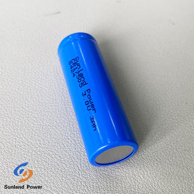 3.0V পুনরায় চার্জযোগ্য লিথিয়াম ম্যাঙ্গানিজ ডাই অক্সাইড ব্যাটারি CR17505 Li-MnO2 ব্যাটারি তাপীয় দৃষ্টি জন্য
