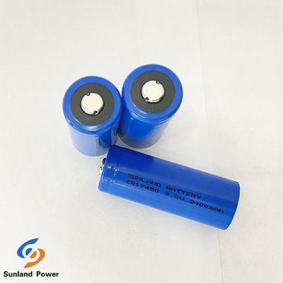 প্রাথমিক ব্যাটারি 3.0V CR17450 স্মার্ট হোম 2400mAh Li-MnO2 ব্যাটারি