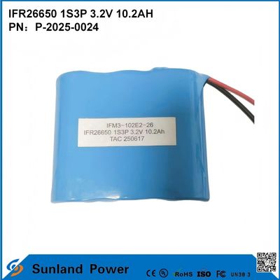 IFR26650 1S3P 3.2V 10.2Ah ব্যাটারির একটি বড় পরিমাণ,OEM এনার্জি স্টোরেজ সিস্টেম পাওয়ার টুলস এবং ব্যাকআপ পাওয়ারের জন্য উপলব্ধ