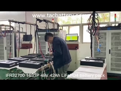 রোবটের জন্য 48V 42AH IFR32700 16S7P LiFePO4 ব্যাটারি প্যাক