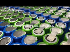 বিস্ফোরণ-প্রুফ পণ্যের জন্য লং সাইকেল লাইফ 12V 15AH ব্যাটারি প্যাক 32140 4S1P LiFePO4 ব্যাটারি