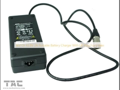ই-বাইকের জন্য ইউকে প্লাগ সহ 36V বা 43.8V 2A পোর্টেবল ব্যাটারি চার্জার