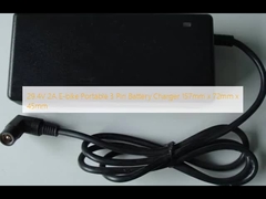 29.4V 2A ই-বাইক পোর্টেবল 3 পিন ব্যাটারি চার্জার 157mm x 72mm x 45mm