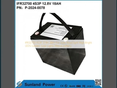 IFR32700 4S3P 12.8V 18Ah জন্য সৌর বন্যা আলো উচ্চ উজ্জ্বল LEDS বাগান সৌর আলো লাইফপো 4 ব্যাটারি