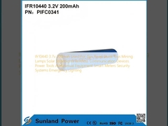 Ifr10440 3.7v 200mah জিপিএসের জন্য ব্যবহৃত রাস্তা স্টডস খেলনা খনির আলো সৌর রাস্তার আলো ওয়্যারলেস যোগাযোগ ডিভাইস পাওয়ার টুলস অডিওভিজুয়াল সরঞ্জাম স্মার্ট মিটার নিরাপত্তা সিস্টেম জরুরী আলো