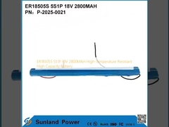 ER18505S 5S1P 18V 2800MAH উচ্চ তাপমাত্রা প্রতিরোধী উচ্চ ক্ষমতা ব্যাটারি