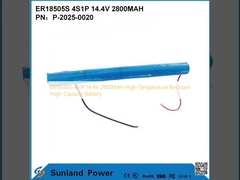 ER18505S 4S1P 14.4V 2800MAH উচ্চ তাপমাত্রা প্রতিরোধী উচ্চ ক্ষমতা সম্পন্ন ব্যাটারি