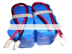 12.8V 4.6AH লিথিয়াম আয়ন পাওয়ার টুল রিচার্জযোগ্য ব্যাটারি প্রতিস্থাপন জন্য প্লেমোবাইল