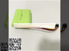 18650 লিথিয়াম আয়ন ব্যাটারি 1S3P 3.7V 7500mAh লিথিয়াম-আয়ন ব্যাটারি প্যাক পাস UL2054 সার্টিফিকেট