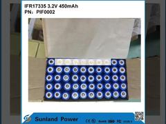 IFR17335 3.2V 450mah ব্যাটারি