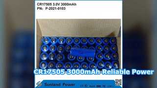 CR17505 ব্যাটারি: স্মার্ট ডিভাইসের জন্য 3000mAh পাওয়ার